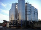 fermentazione uve in silos